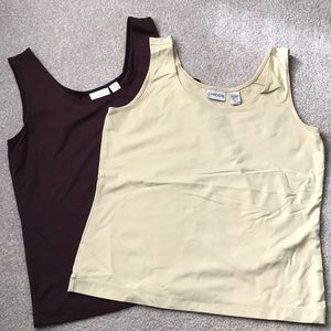 2 for 1 Chico’s tank tops